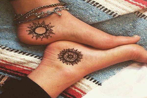 cách giữ nét henna