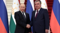Những bức ảnh ấn tượng trong tuần (27/6 - 3/7): Tên lửa tấn công Ukraine, Tổng thống Nga thăm Tajikistan, Thượng đỉnh G7, NATO, 25 năm Hong Kong trao trả cho Trung Quốc