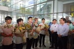 Đội tuyển Olympic Toán quốc tế Việt Nam về nước sau nhiều huy chương
