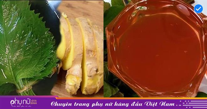 Cách nấu ‘thần dược’ lá tử tô phối yêu thích với vật liệu này giúp tăng sức đề kháng, ngủ ngon và trị nám như thần dược