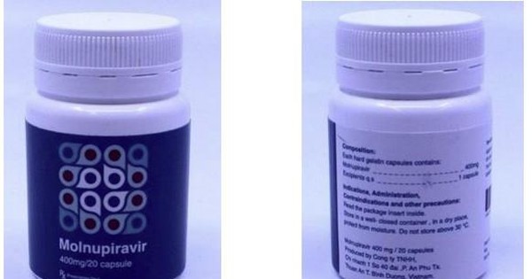 Bộ Y tế thông tin thế hệ nhất về thuốc nhái Molnupiravir bị bắt gặp ở Thụy Sĩ