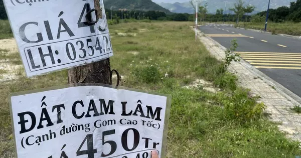 Kỷ luật nguyên Bí thư, chủ toạ huyện Cam Lâm liên quan tới phân lô, bán nền