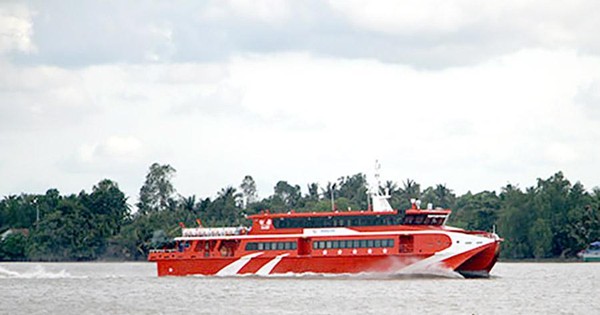 Tàu cao tốc Cần Thơ