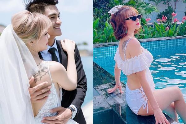 Vợ Mạc Văn Khoa lộ hình xăm khủng trong ảnh cưới chưa từng công bố – 2star.vn