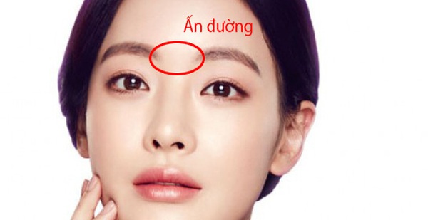 Đường Ấn là khoảng cách giữa nhị lông mày, sẽ tiết lộ tính cách cũng như sự thành bại trong cuộc sống thường ngày!