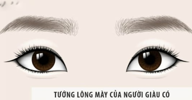 4 tướng lông mày tốt cho đàn bà, mang lại nhiều đỏ may mắn