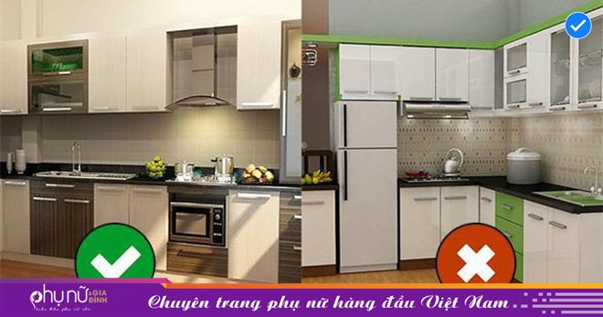 2 điều kiêng kỵ to lúc xây giới hạn phòng bếp liên quan tới ý thức và sinh khí của gia đình