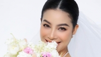 Hoa hậu Phạm Hương chụp ảnh cưới trong nước