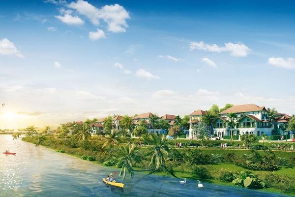 khoảng ko sống phong thái ven sông