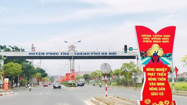 Huyện Phúc Thọ thu ngân sách vượt dự toán thành phố giao 8 tháng năm 2022