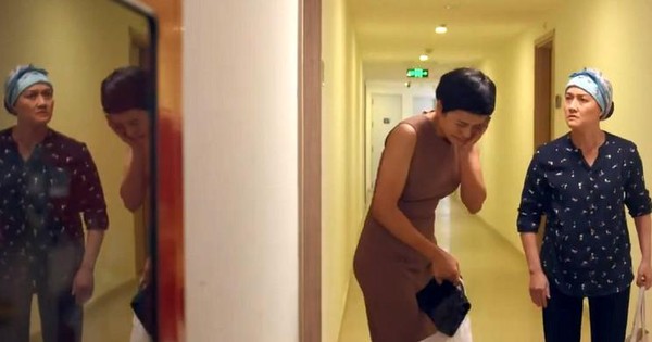 Lâm bị mẹ Giang (Vân Dung) tát