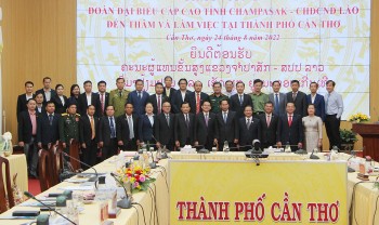 TP Cần Thơ và tỉnh Champasak (Lào) thúc đẩy hợp tác đa lĩnh vực
