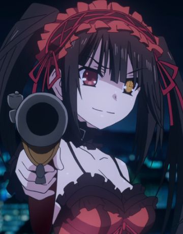 Kurumi Tokisaki yandere gun