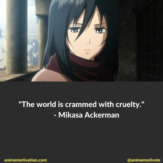Mikasa Ackerman trích dẫn 1 1