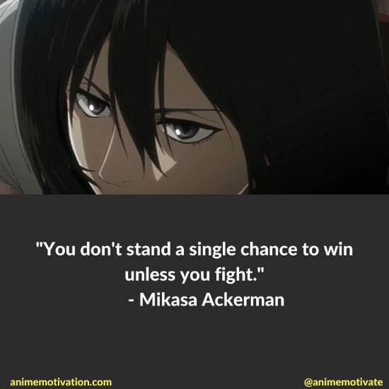 Mikasa Ackerman trích dẫn 8
