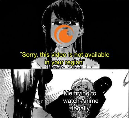 khu vực anime chặn meme Cristroll