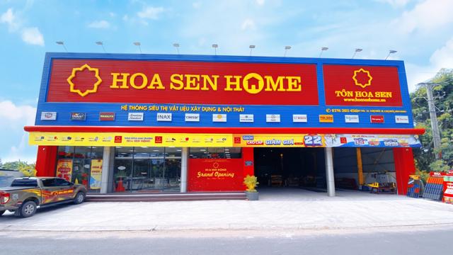 Chính thức thành lập khai trương siêu thị Hoa Sen Home thứ 110 tại An Giang
