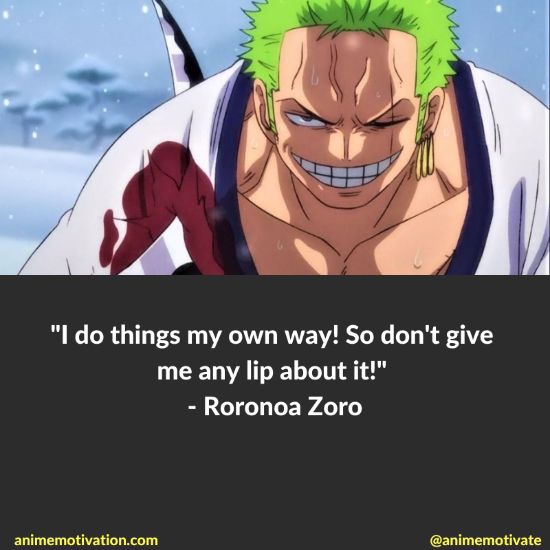 Roronoa Zoro trích dẫn One Piece (14)