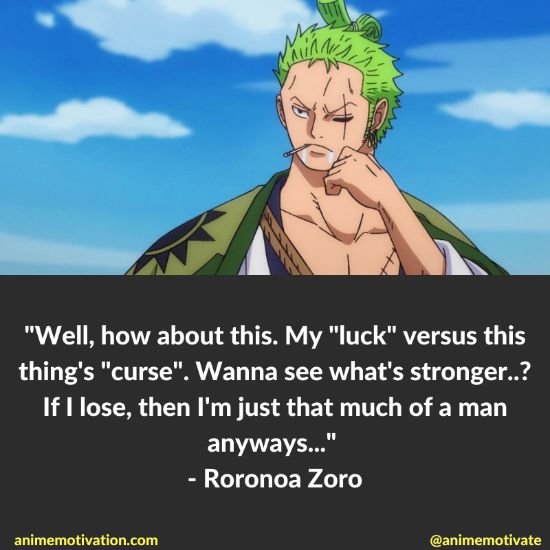Roronoa Zoro trích dẫn One Piece (9)