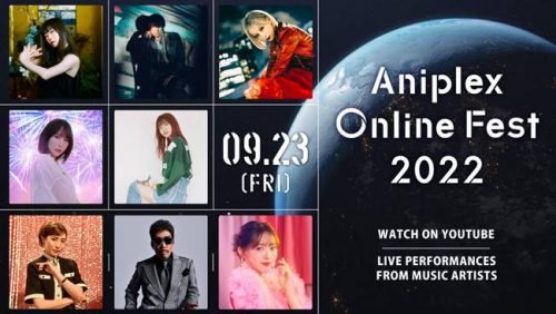 Aniplex Online Fest 2022 công bố các nghệ sĩ âm nhạc, khách mời bổ sung, cộng với người dẫn chương trình là Sally Amaki và Hisanori Yoshida