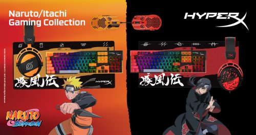 HyperX Gaming phát hành phiên bản giới hạn HyperX x Naruto: Shippuden Gaming Collection