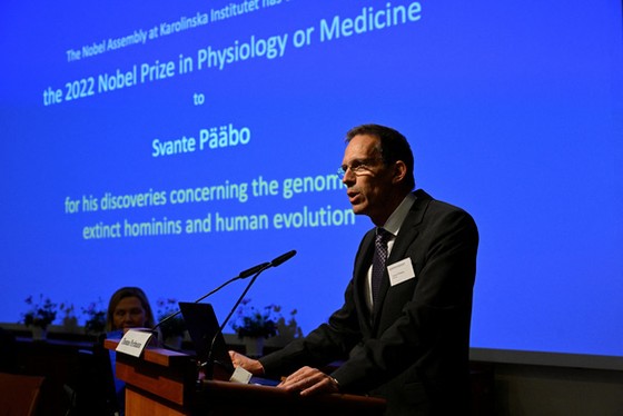 Nhà khoa học Thụy Điển Svante Paabo đoạt giải Nobel Y sinh năm 2022