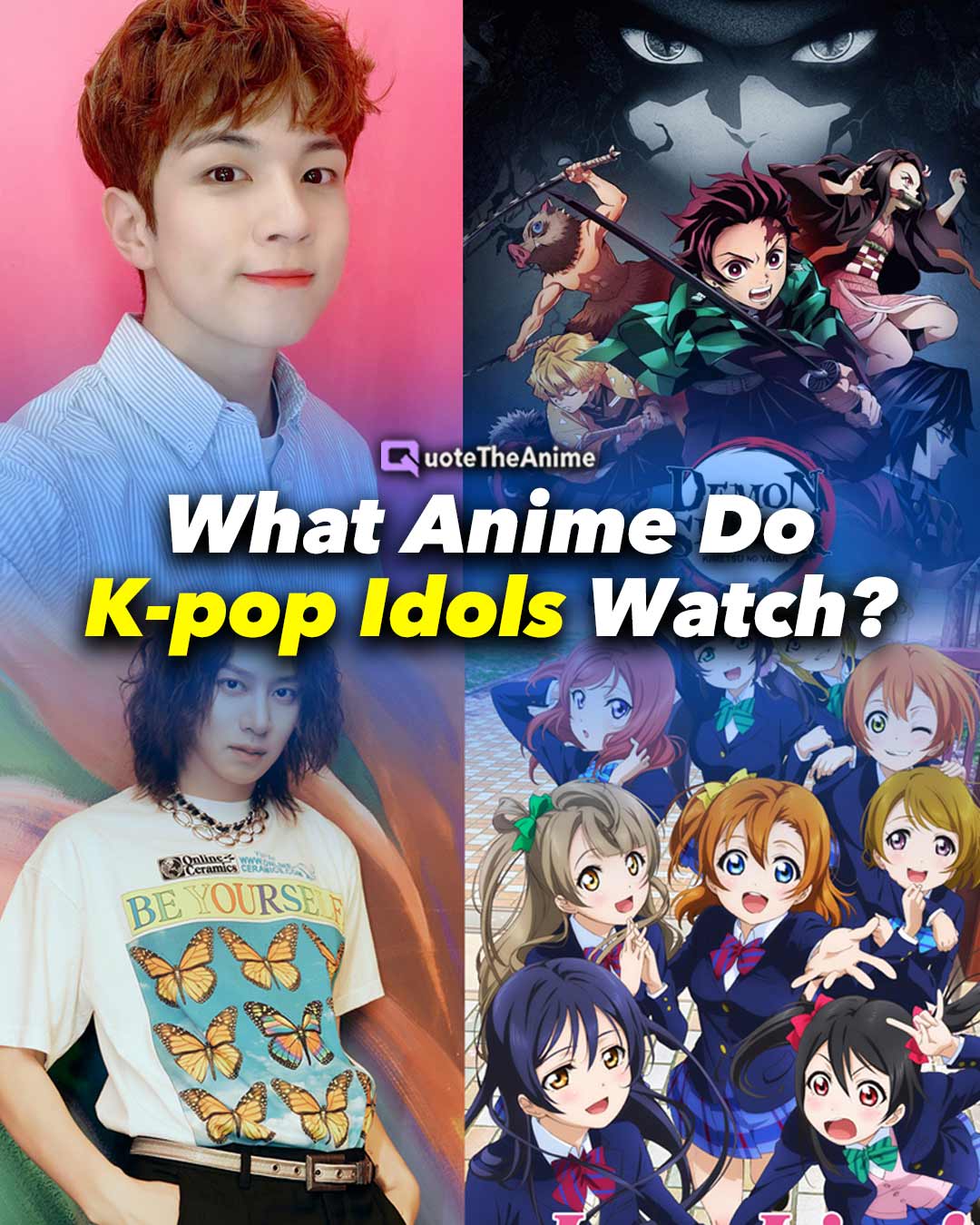 14+ Thần tượng K-pop xem Anime gì?