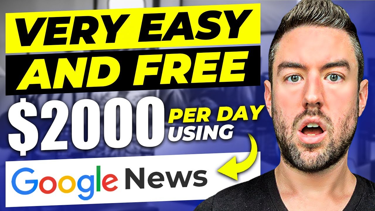 Earn $2000 PER DAY from Google News For FREE! (COPY/PASTE 2022)