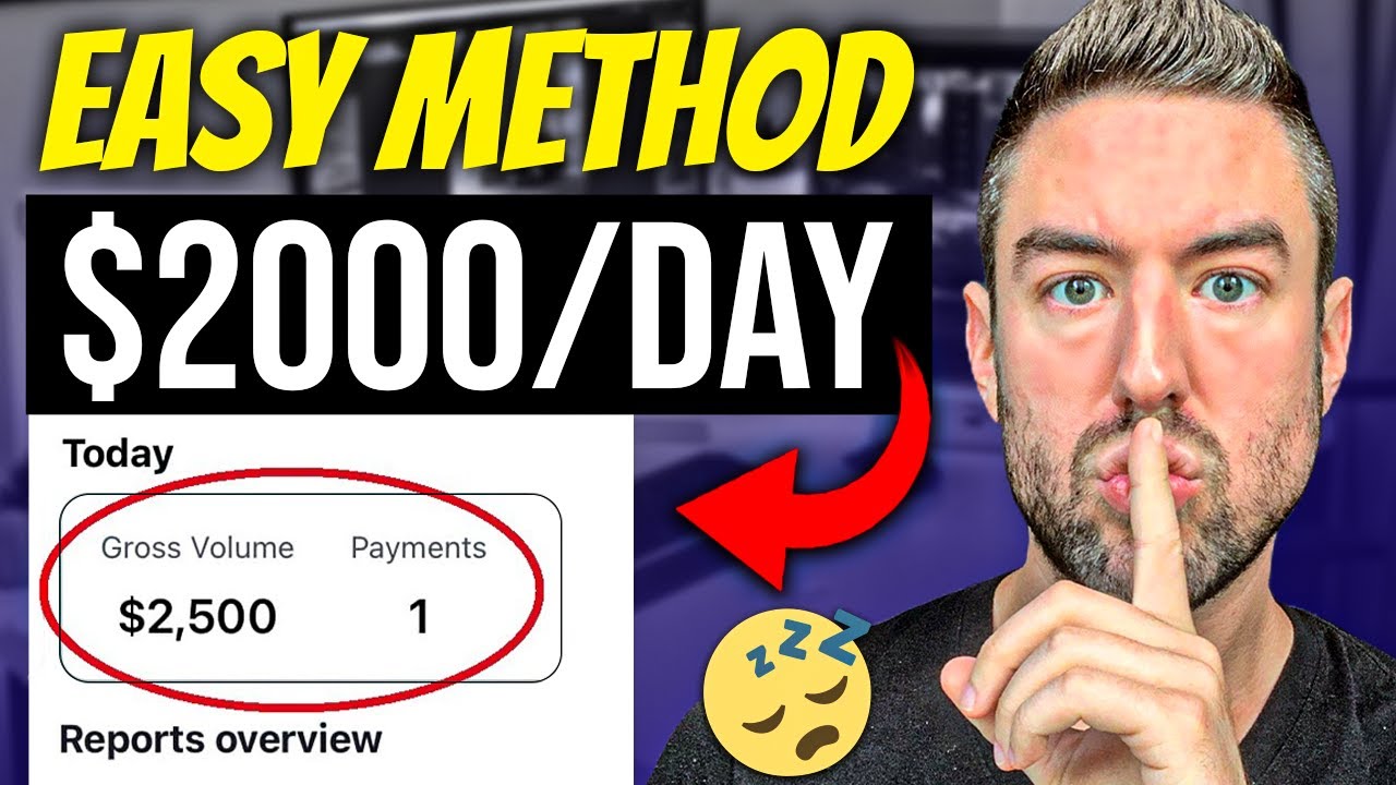 SHOCKINGLY Easy $2000/DAY Method By Copy & Pasting  | Affiliate Marketing 2022